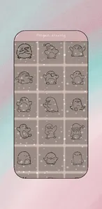 Kawaii Penguin Cute Stickers screenshot 3