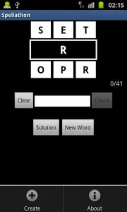 Spellathon Puzzle & Scrabble H screenshot 1