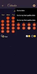 QadhaMatic-Calculate Qadha Pra screenshot 3