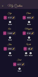 QadhaMatic-Calculate Qadha Pra screenshot 5