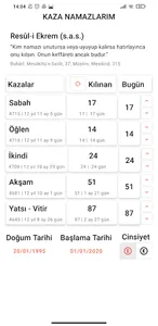 Kaza Namazlarım screenshot 0