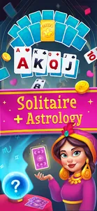 Solitaire Astro Horoscope Card screenshot 0