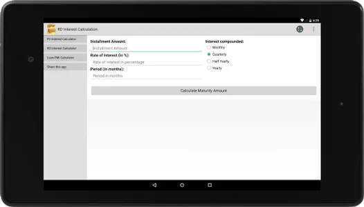 Bank Interest Calculator screenshot 4