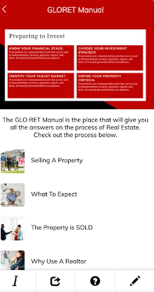 GLO RET screenshot 1