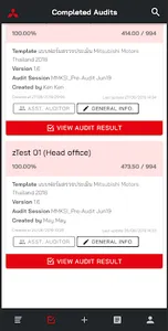MMKSI e-audit DBP screenshot 2