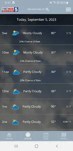 KCTV5 First Warn 5 Weather screenshot 1