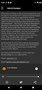 Conservative Talk ABQ - KDAZ screenshot 3