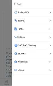 SAC Lifestyle App screenshot 2