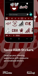 TEXAS AM AGGIES Keyboard screenshot 1
