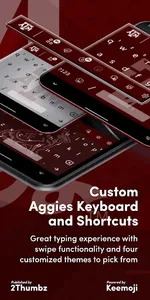 TEXAS AM AGGIES Keyboard screenshot 3
