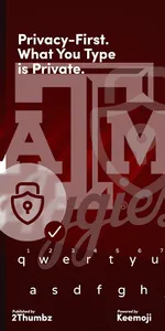 TEXAS AM AGGIES Keyboard screenshot 6
