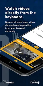 WVU MOUNTAINEERS Social Hub St screenshot 3