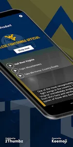WVU MOUNTAINEERS Social Hub St screenshot 5