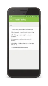 Healthy Battery Open-Source screenshot 2