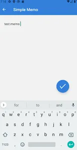 SimpleMemo screenshot 0