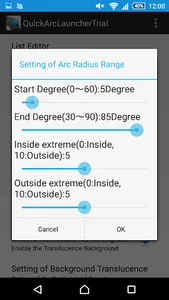 Quick Arc Launcher screenshot 3