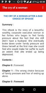 Woman Cry App : mobile eBook a screenshot 0