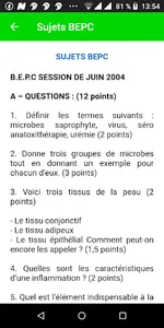 BEPC App : SVT 3ème, brevet, c screenshot 2