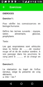 BEPC App : SVT 3ème, brevet, c screenshot 6