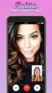 Anitta chamada de vídeo falsa screenshot 0