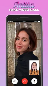 Anitta chamada de vídeo falsa screenshot 3
