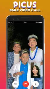 Picus chamada de vídeo falsa screenshot 2