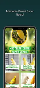 Masteran Kenari Gacor Ngerol screenshot 0