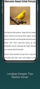 Masteran Kenari Gacor Ngerol screenshot 5
