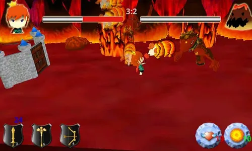 MiniKing 3D game (X'mas) screenshot 5