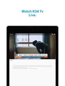 K24 Kenya Live App screenshot 1