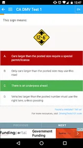 US DMV Driving Tests screenshot 5