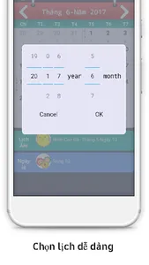 Vietnamese calendar screenshot 1