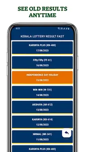 Kerala Lottery Result Fast screenshot 3