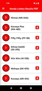 kerala lottery result live 3pm screenshot 3