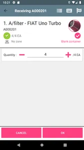 K8 eReceipts screenshot 1