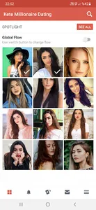 Millionaire Dating App - KETE screenshot 1