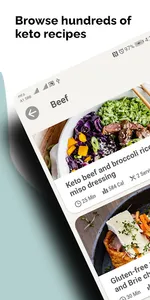 Keto Diet - Low Carb Recipes screenshot 0