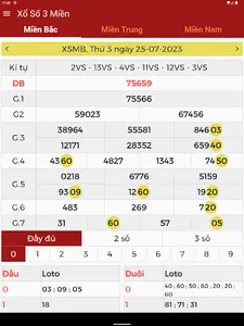 Kết quả xổ số 3 Miền, XSMB screenshot 11