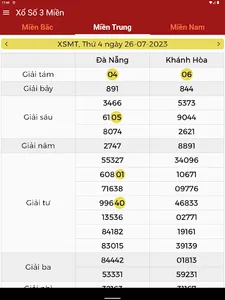 Kết quả xổ số 3 Miền, XSMB screenshot 12