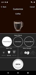 Remote Brew for Bean to Cup screenshot 2