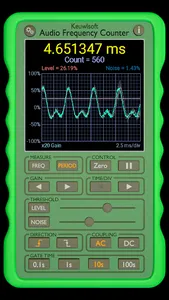 Audio Frequency Counter screenshot 2