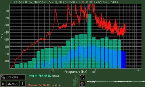 Spectrum Analyser screenshot 3