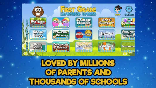 First Grade Learning Games screenshot 8