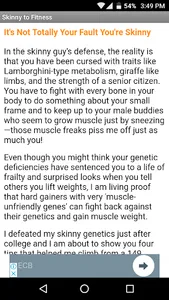 Skinny to Fitness screenshot 1