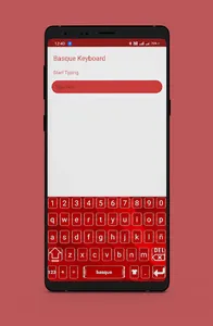 Basque Keyboard Typing euskara screenshot 1