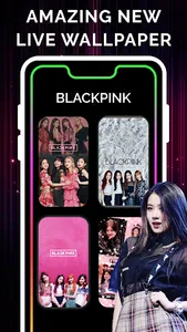 Black Pink Video Call Theme screenshot 1