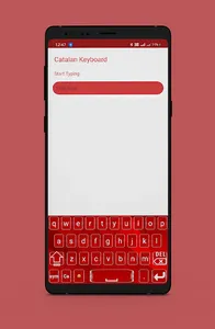Catalan Keyboard - català screenshot 1