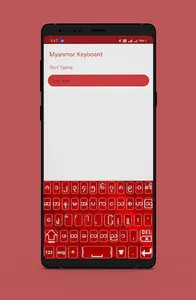 Myanmar Keyboard Typing screenshot 1