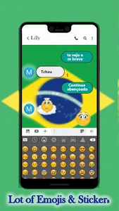 Portuguese Keyboard 2021: Braz screenshot 3