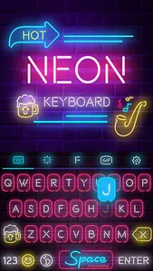 Neon Night Theme screenshot 0